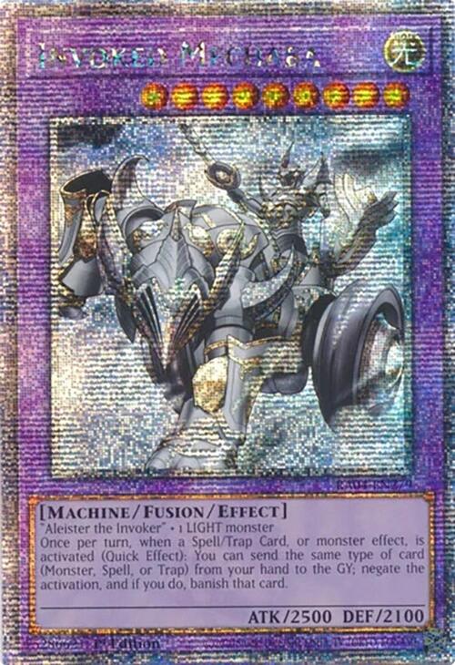 Invoked Mechaba [RA04-EN279] Quarter Century Secret Rare | Jomio and Rueliete's Cards and Comics