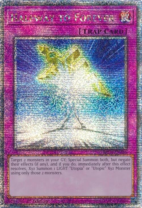 Halfway to Forever [RA04-EN285] Quarter Century Secret Rare | Jomio and Rueliete's Cards and Comics