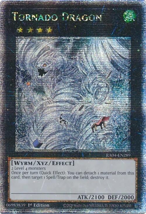 Tornado Dragon [RA04-EN289] Quarter Century Secret Rare | Jomio and Rueliete's Cards and Comics