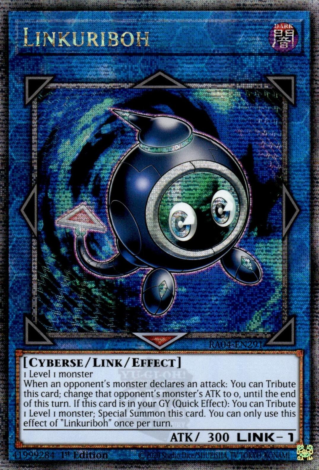 Linkuriboh [RA04-EN291] Quarter Century Secret Rare | Jomio and Rueliete's Cards and Comics
