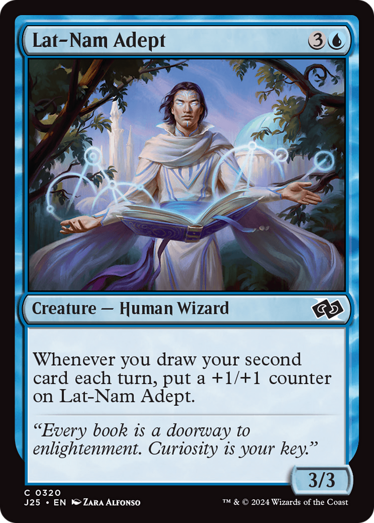 Lat-Nam Adept [Foundations Jumpstart] | Jomio and Rueliete's Cards and Comics