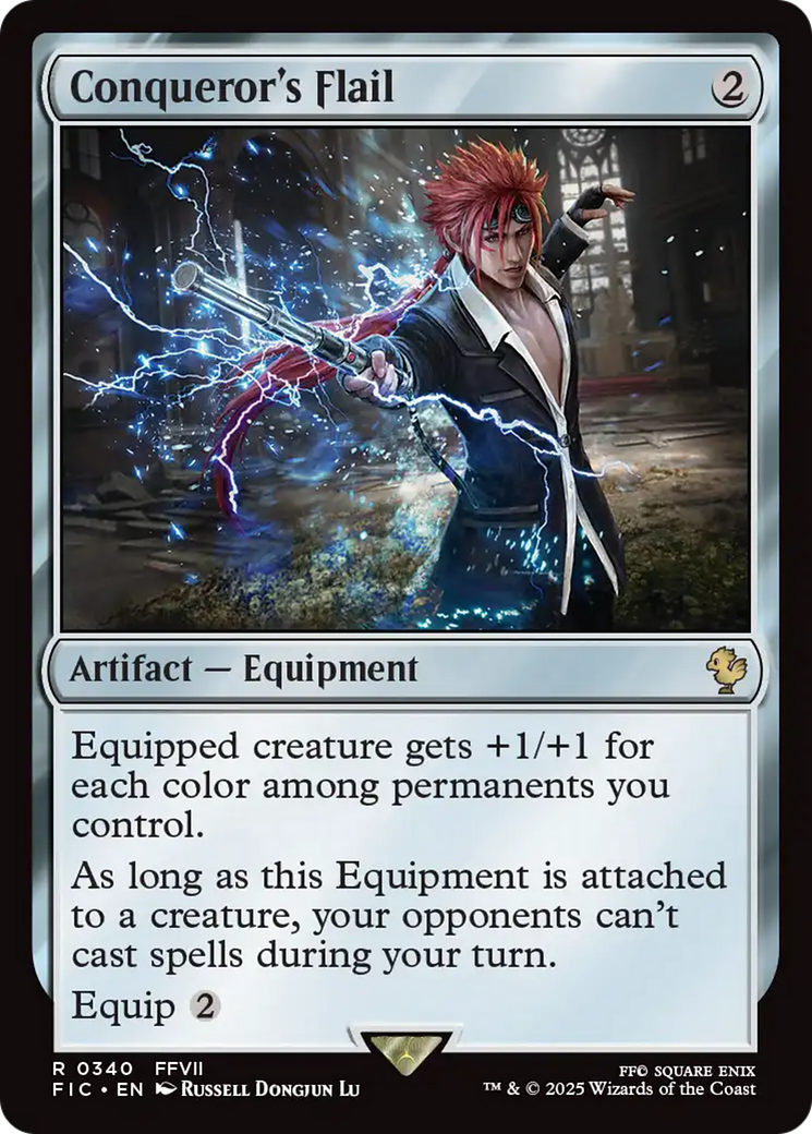 Conqueror's Flail [FINAL FANTASY Commander] | Jomio and Rueliete's Cards and Comics