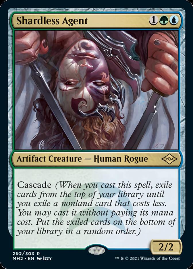 Shardless Agent (Foil Etched) [Modern Horizons 2] | Jomio and Rueliete's Cards and Comics