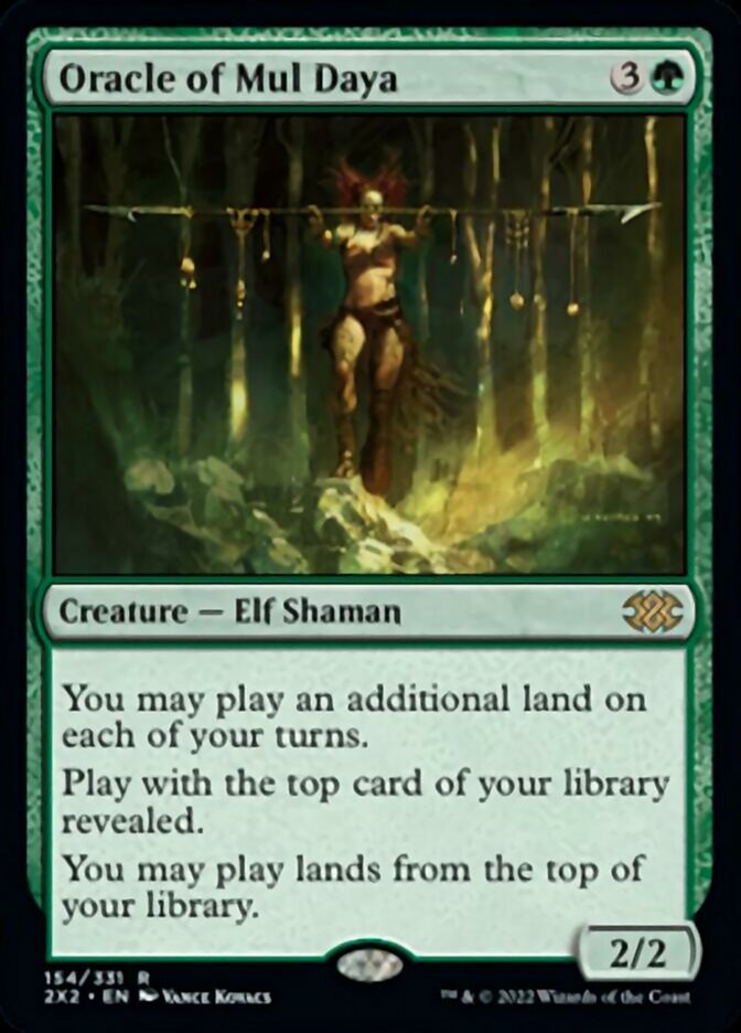 Oracle of Mul Daya [Double Masters 2022] | Jomio and Rueliete's Cards and Comics