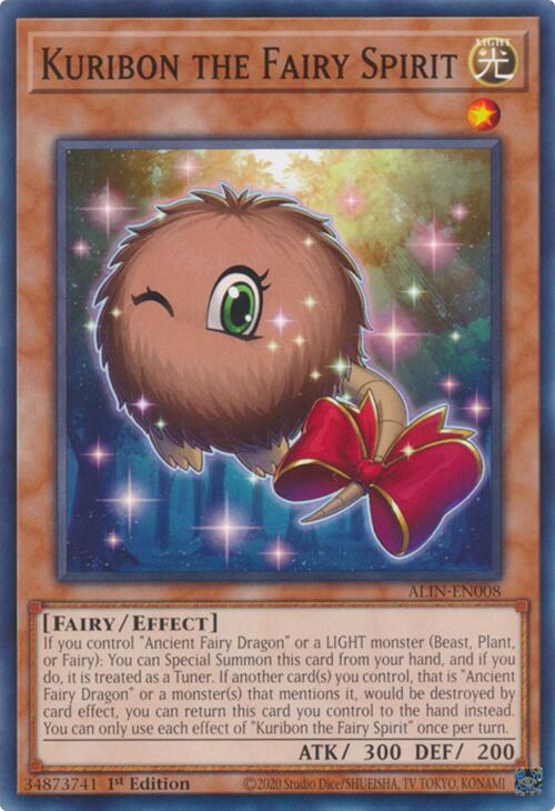 Kuribon the Fairy Spirit [ALIN-EN008] Common | Jomio and Rueliete's Cards and Comics