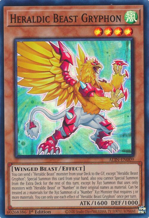 Heraldic Beast Gryphon [ALIN-EN009] Super Rare | Jomio and Rueliete's Cards and Comics