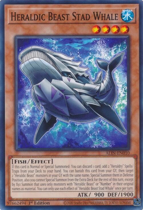 Heraldic Beast Stad Whale [ALIN-EN010] Common | Jomio and Rueliete's Cards and Comics