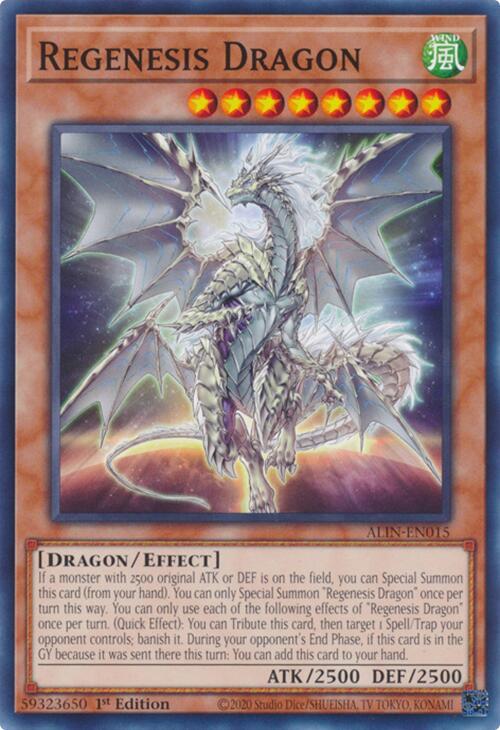 Regenesis Dragon [ALIN-EN015] Common | Jomio and Rueliete's Cards and Comics