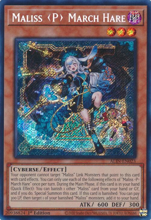 Maliss P March Hare [ALIN-EN023] Secret Rare | Jomio and Rueliete's Cards and Comics