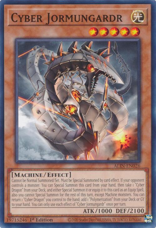 Cyber Jormungardr [ALIN-EN026] Common | Jomio and Rueliete's Cards and Comics