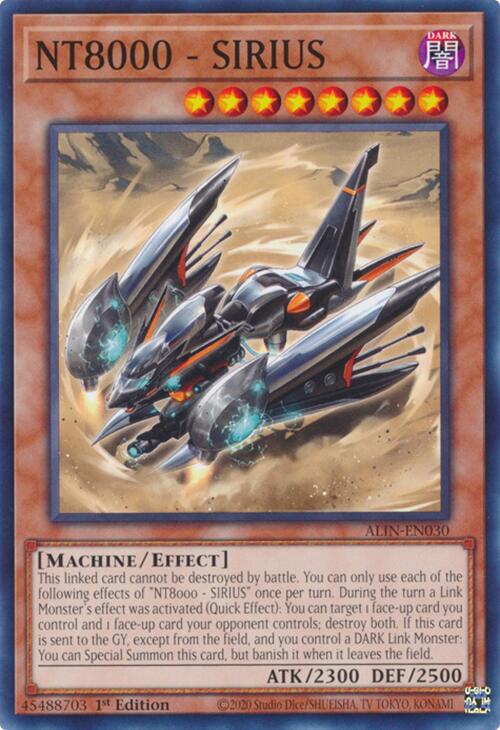 NT8000 - SIRIUS [ALIN-EN030] Common | Jomio and Rueliete's Cards and Comics