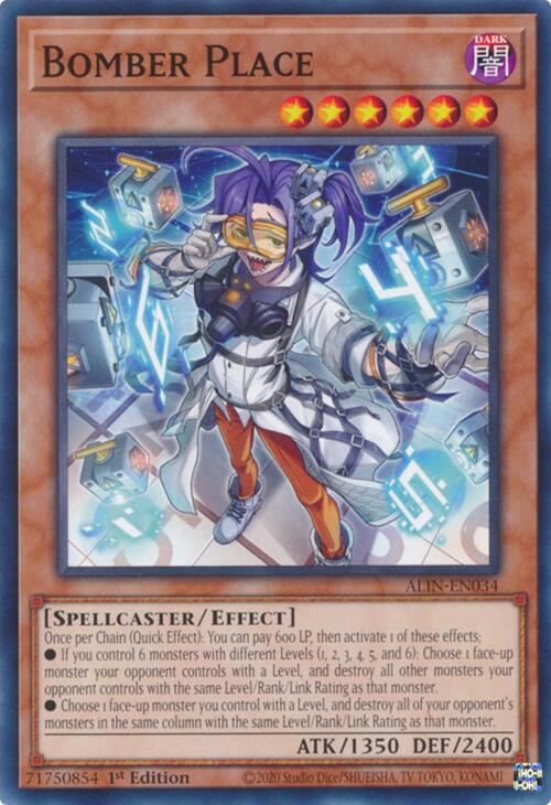 Bomber Place [ALIN-EN034] Common | Jomio and Rueliete's Cards and Comics