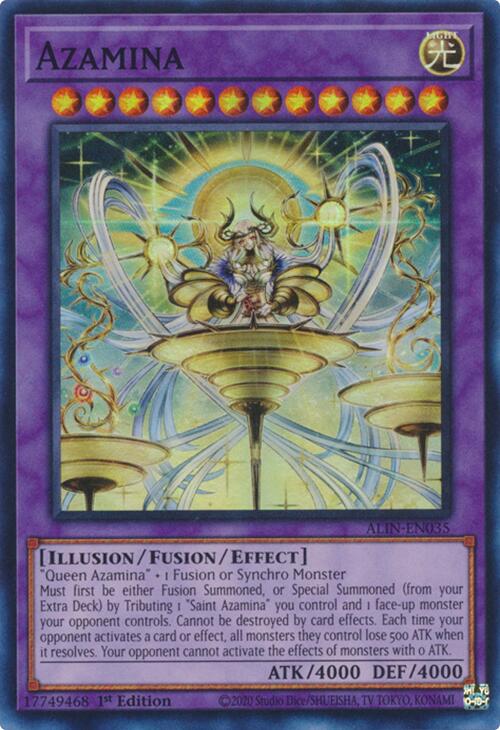 Azamina [ALIN-EN035] Super Rare | Jomio and Rueliete's Cards and Comics