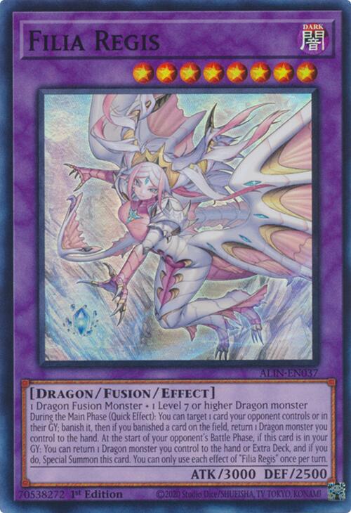 Filia Regis [ALIN-EN037] Super Rare | Jomio and Rueliete's Cards and Comics