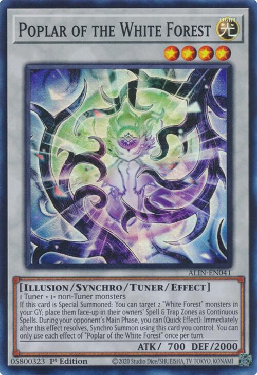 Poplar of the White Forest [ALIN-EN041] Super Rare | Jomio and Rueliete's Cards and Comics