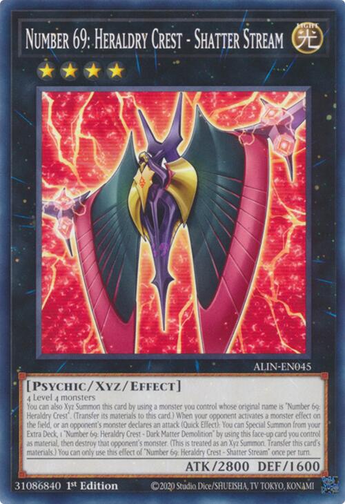 Number 69: Heraldry Crest - Shatter Stream [ALIN-EN045] Common | Jomio and Rueliete's Cards and Comics