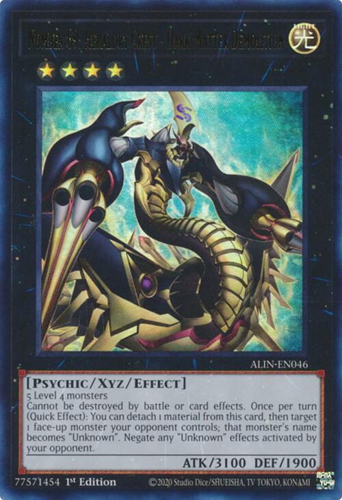 Number 69: Heraldry Crest - Dark Matter Demolition [ALIN-EN046] Ultra Rare | Jomio and Rueliete's Cards and Comics