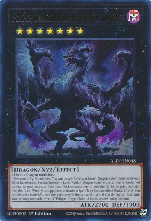 Eclipse, Dragon Ruler of Catastrophes [ALIN-EN048] Ultra Rare | Jomio and Rueliete's Cards and Comics