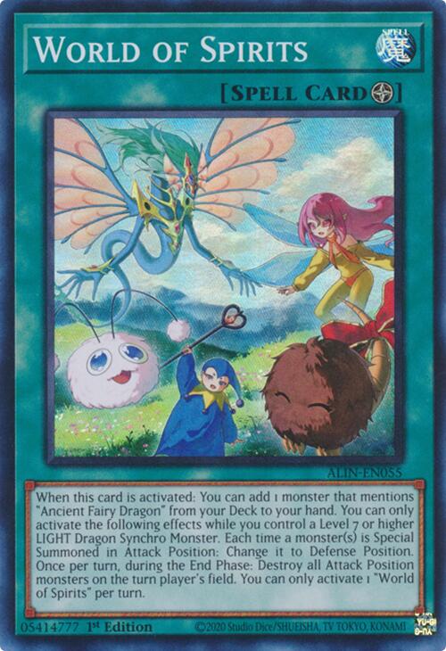 World of Spirits [ALIN-EN055] Super Rare | Jomio and Rueliete's Cards and Comics
