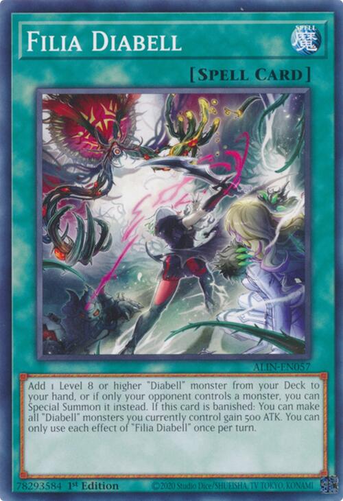 Filia Diabell [ALIN-EN057] Common | Jomio and Rueliete's Cards and Comics