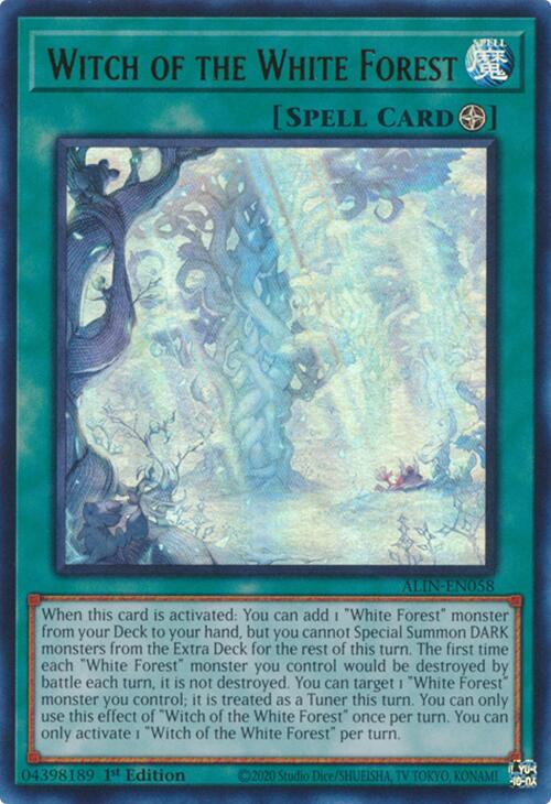 Witch of the White Forest [ALIN-EN058] Ultra Rare | Jomio and Rueliete's Cards and Comics