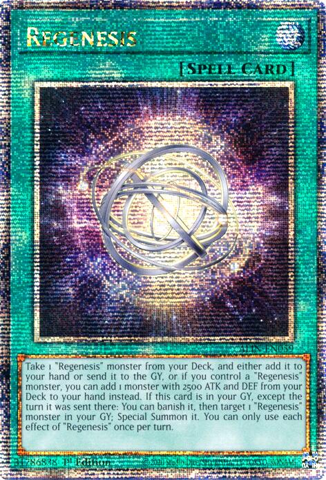 Regenesis [ALIN-EN059] Quarter Century Secret Rare | Jomio and Rueliete's Cards and Comics