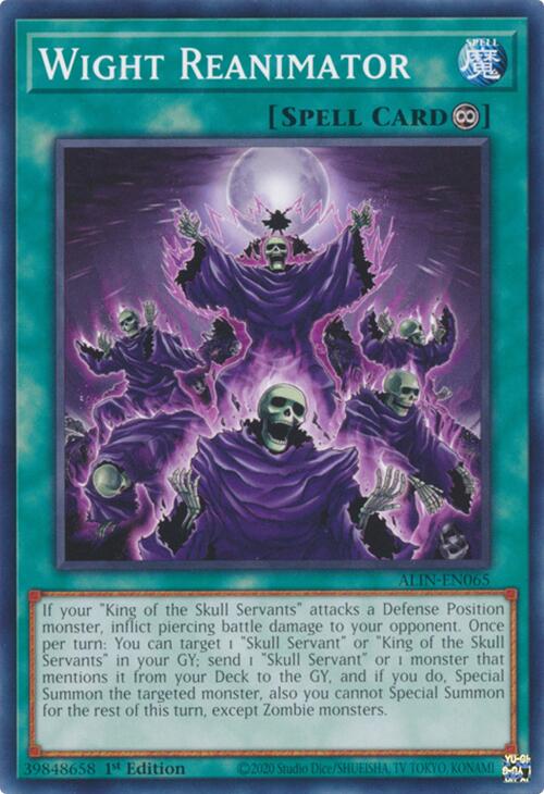 Wight Reanimator [ALIN-EN065] Common | Jomio and Rueliete's Cards and Comics