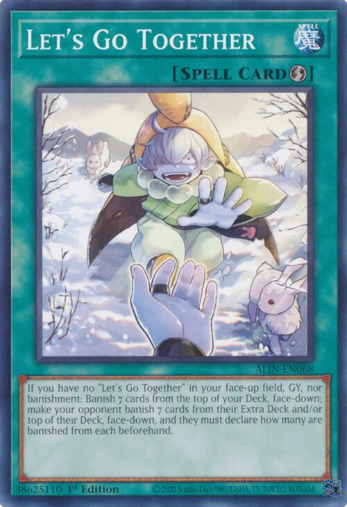 Let's Go Together [ALIN-EN068] Common | Jomio and Rueliete's Cards and Comics
