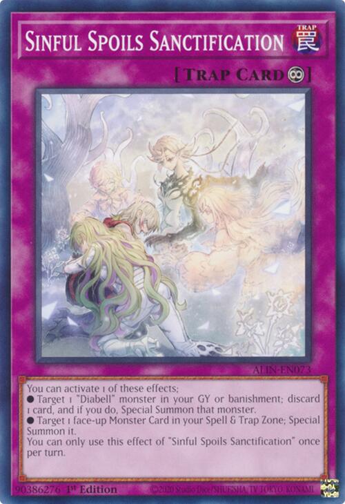 Sinful Spoils Sanctification [ALIN-EN073] Common | Jomio and Rueliete's Cards and Comics