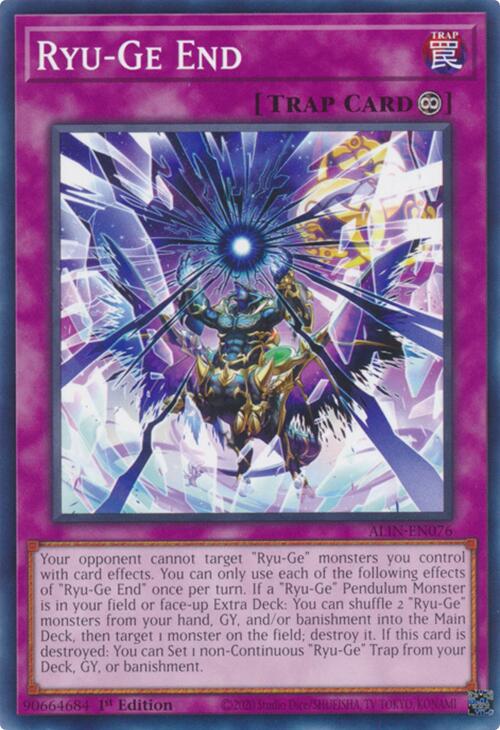 Ryu-Ge End [ALIN-EN076] Common | Jomio and Rueliete's Cards and Comics