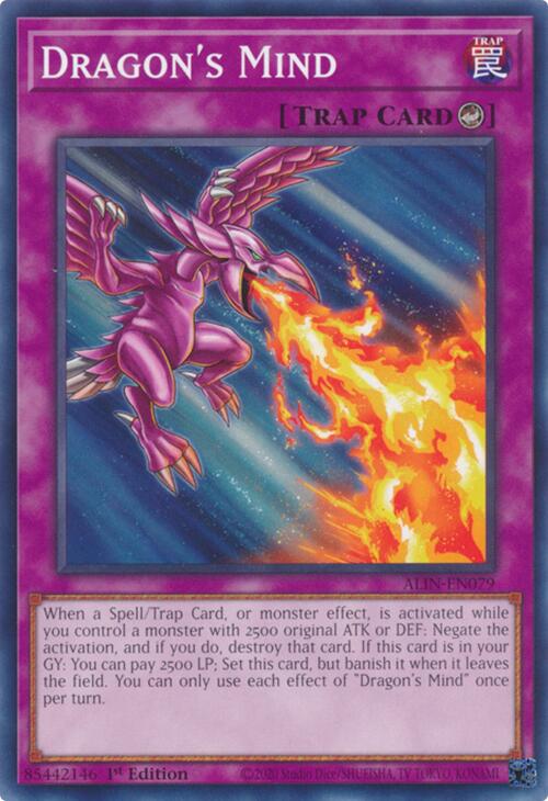 Dragon's Mind [ALIN-EN079] Common | Jomio and Rueliete's Cards and Comics