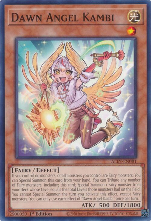 Dawn Angel Kambi [ALIN-EN081] Common | Jomio and Rueliete's Cards and Comics