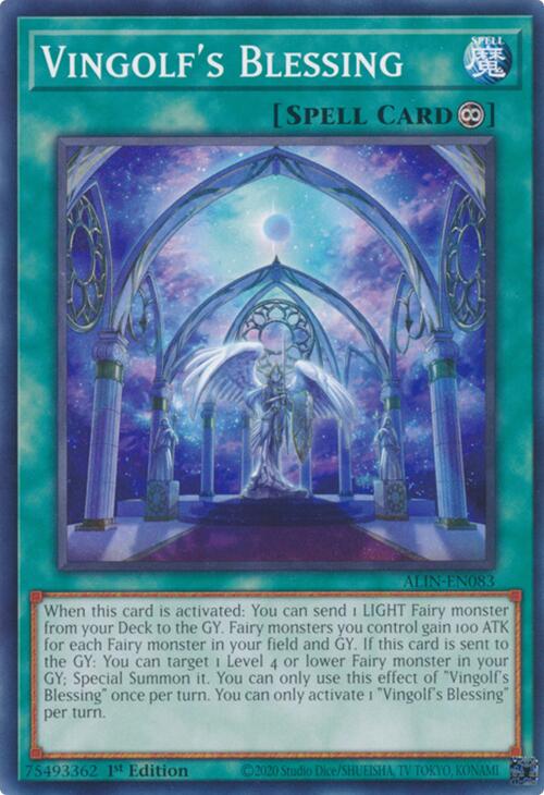 Vingolf's Blessing [ALIN-EN083] Common | Jomio and Rueliete's Cards and Comics