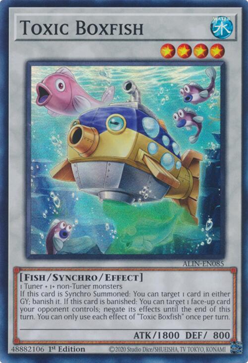 Toxic Boxfish [ALIN-EN085] Super Rare | Jomio and Rueliete's Cards and Comics