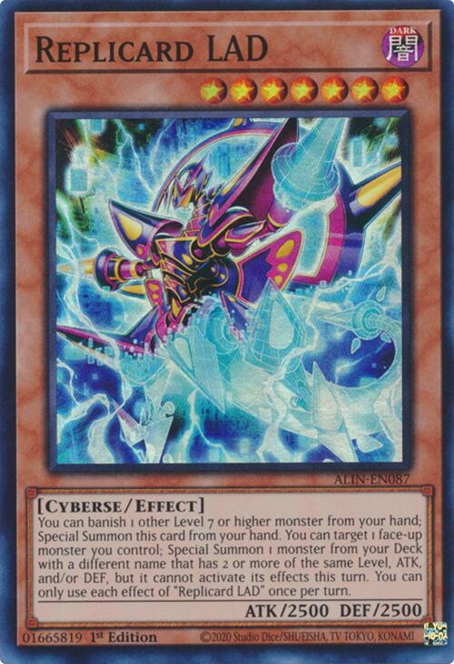 Replicard LAD [ALIN-EN087] Super Rare | Jomio and Rueliete's Cards and Comics