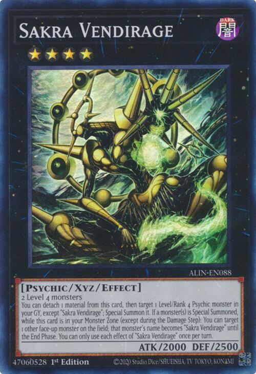 Sakra Vendirage [ALIN-EN088] Super Rare | Jomio and Rueliete's Cards and Comics