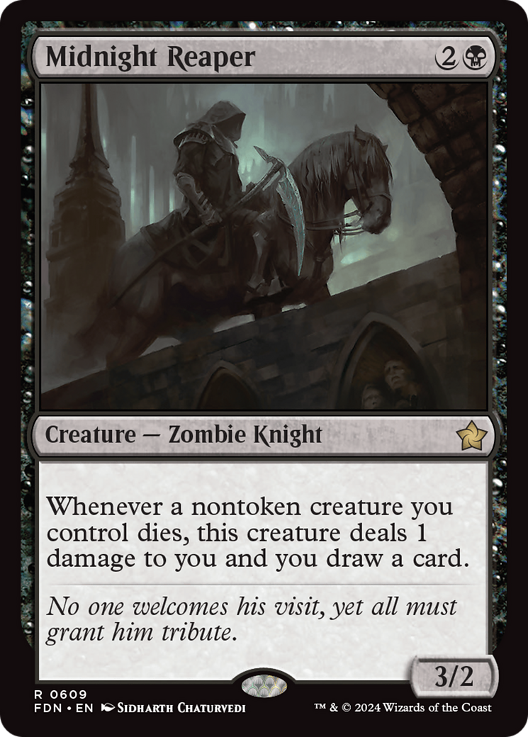Midnight Reaper [Foundations] | Jomio and Rueliete's Cards and Comics