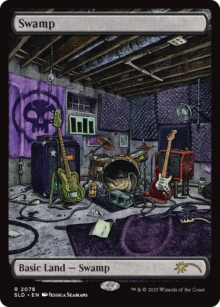 Swamp (2078) [Secret Lair Drop Series] | Jomio and Rueliete's Cards and Comics