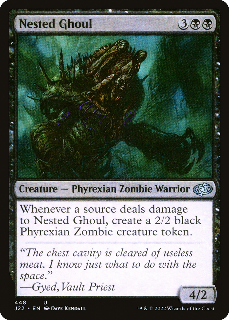 Nested Ghoul [Jumpstart 2022] | Jomio and Rueliete's Cards and Comics