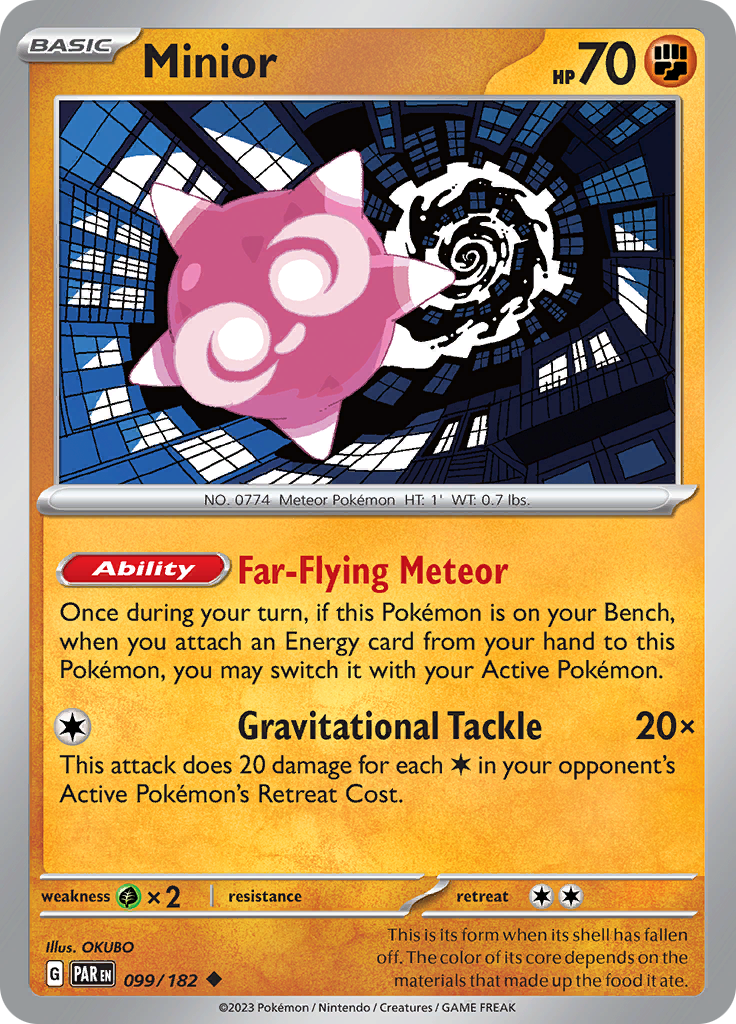 Minior (099/182) [Scarlet & Violet: Paradox Rift] | Jomio and Rueliete's Cards and Comics