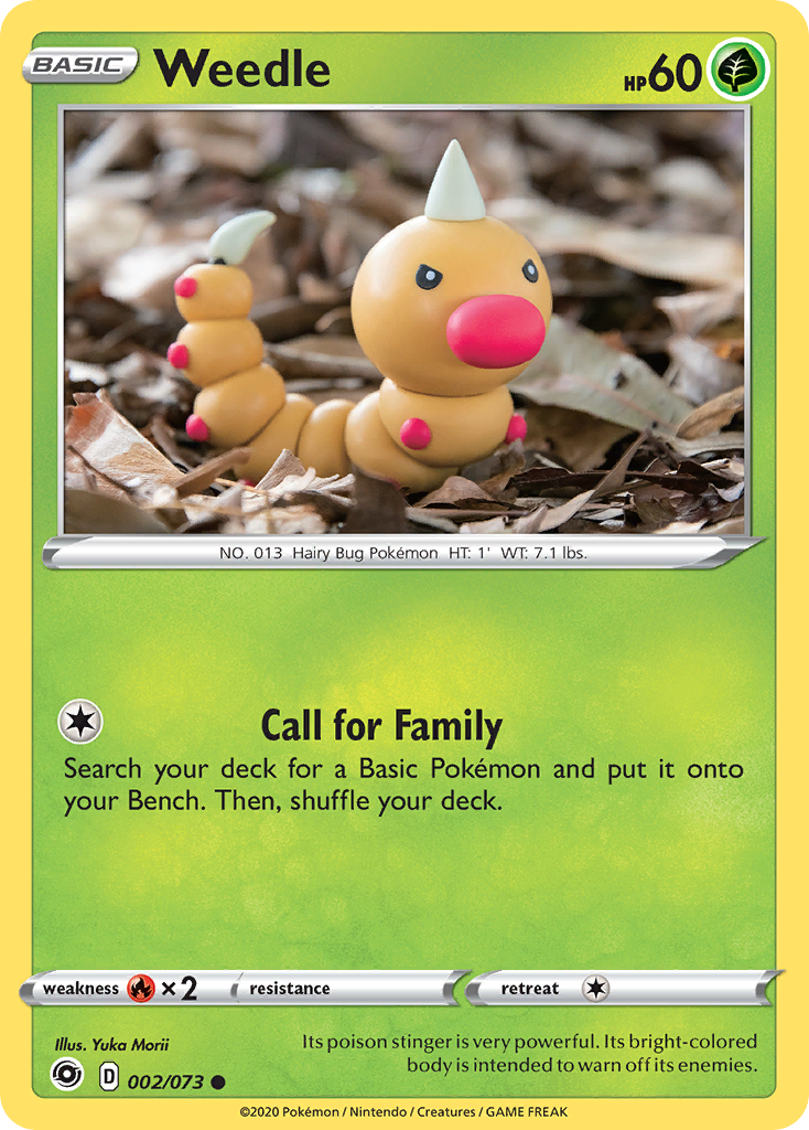 Weedle (002/073) [Sword & Shield: Champion's Path] | Jomio and Rueliete's Cards and Comics