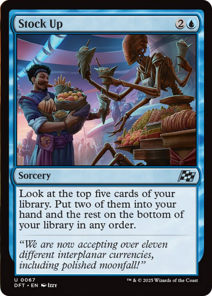 Stock Up [Aetherdrift] | Jomio and Rueliete's Cards and Comics