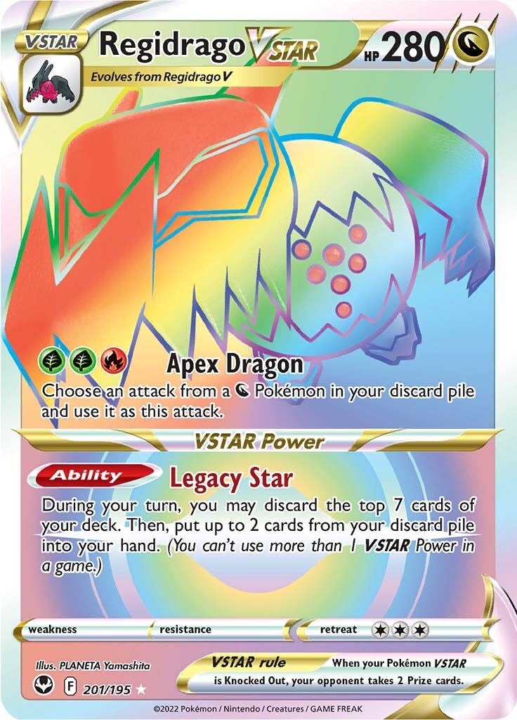 Regidrago VSTAR (201/195) [Sword & Shield: Silver Tempest] | Jomio and Rueliete's Cards and Comics