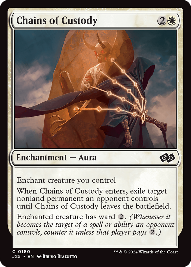 Chains of Custody [Foundations Jumpstart] | Jomio and Rueliete's Cards and Comics