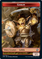 Dungeon of the Mad Mage // Goblin Double-Sided Token [Dungeons & Dragons: Adventures in the Forgotten Realms Tokens] | Jomio and Rueliete's Cards and Comics