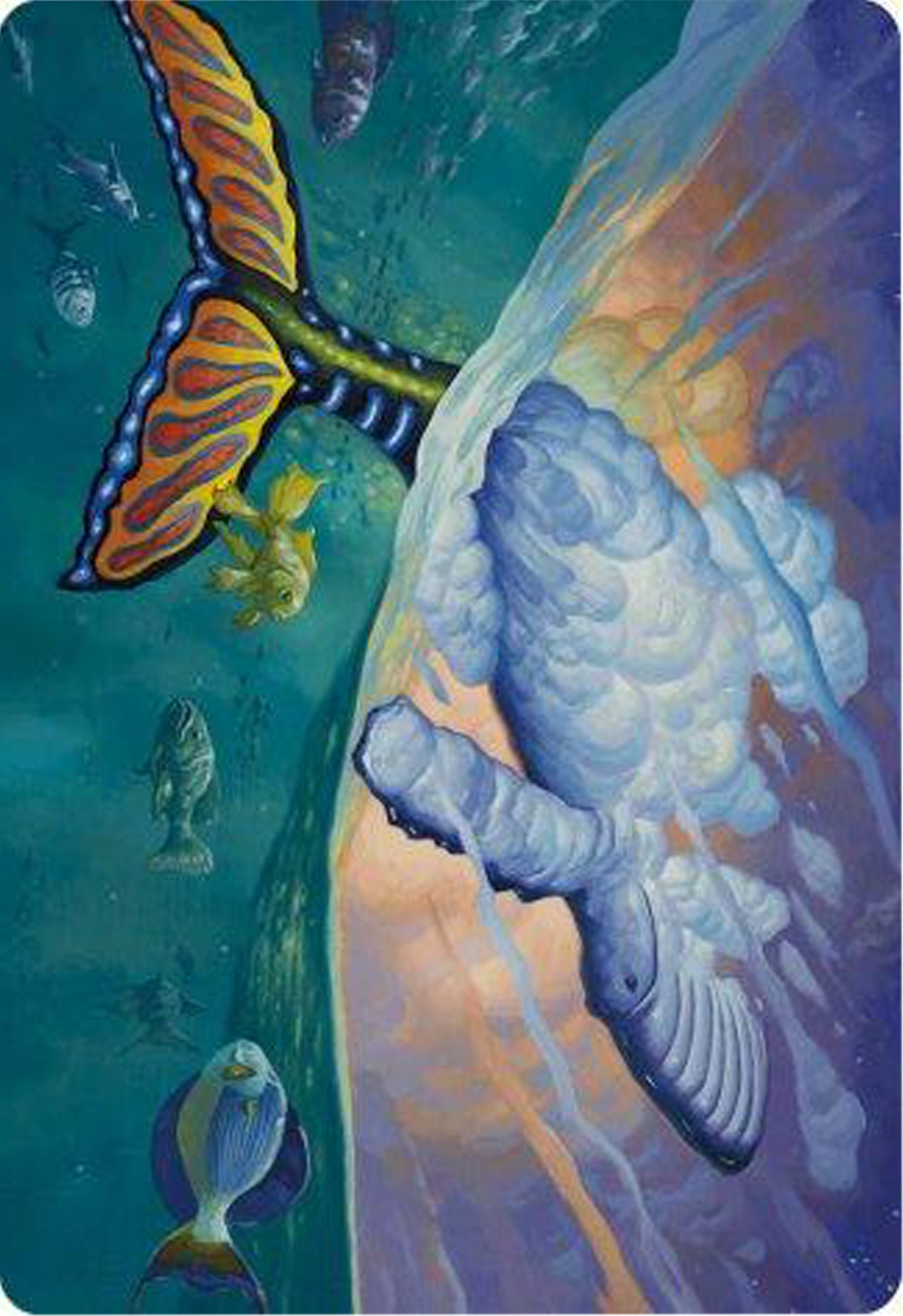 Dreamtide Whale Art Card [Modern Horizons 3 Art Series] | Jomio and Rueliete's Cards and Comics