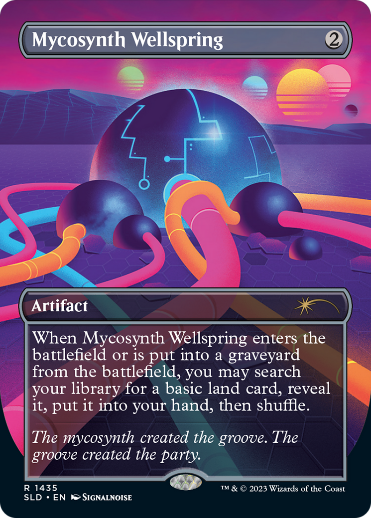 Mycosynth Wellspring (Rainbow Foil) [Secret Lair Drop Series] | Jomio and Rueliete's Cards and Comics