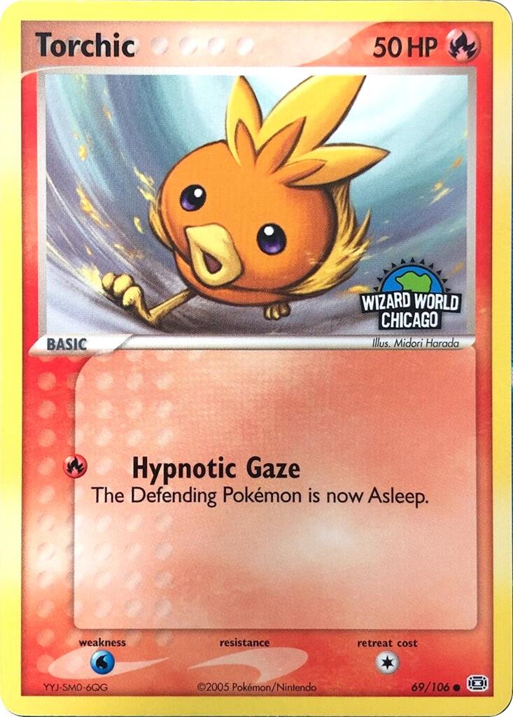 Torchic (69/106) (Wizard World Chicago) [Miscellaneous Cards] | Jomio and Rueliete's Cards and Comics