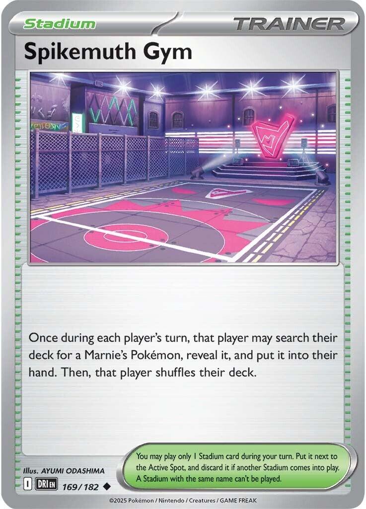 Spikemuth Gym (169/182) [Scarlet & Violet: Destined Rivals] | Jomio and Rueliete's Cards and Comics