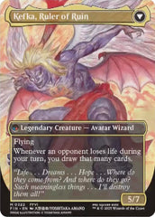 Kefka, Court Mage // Kefka, Ruler of Ruin (Borderless) (0322) [FINAL FANTASY] | Jomio and Rueliete's Cards and Comics